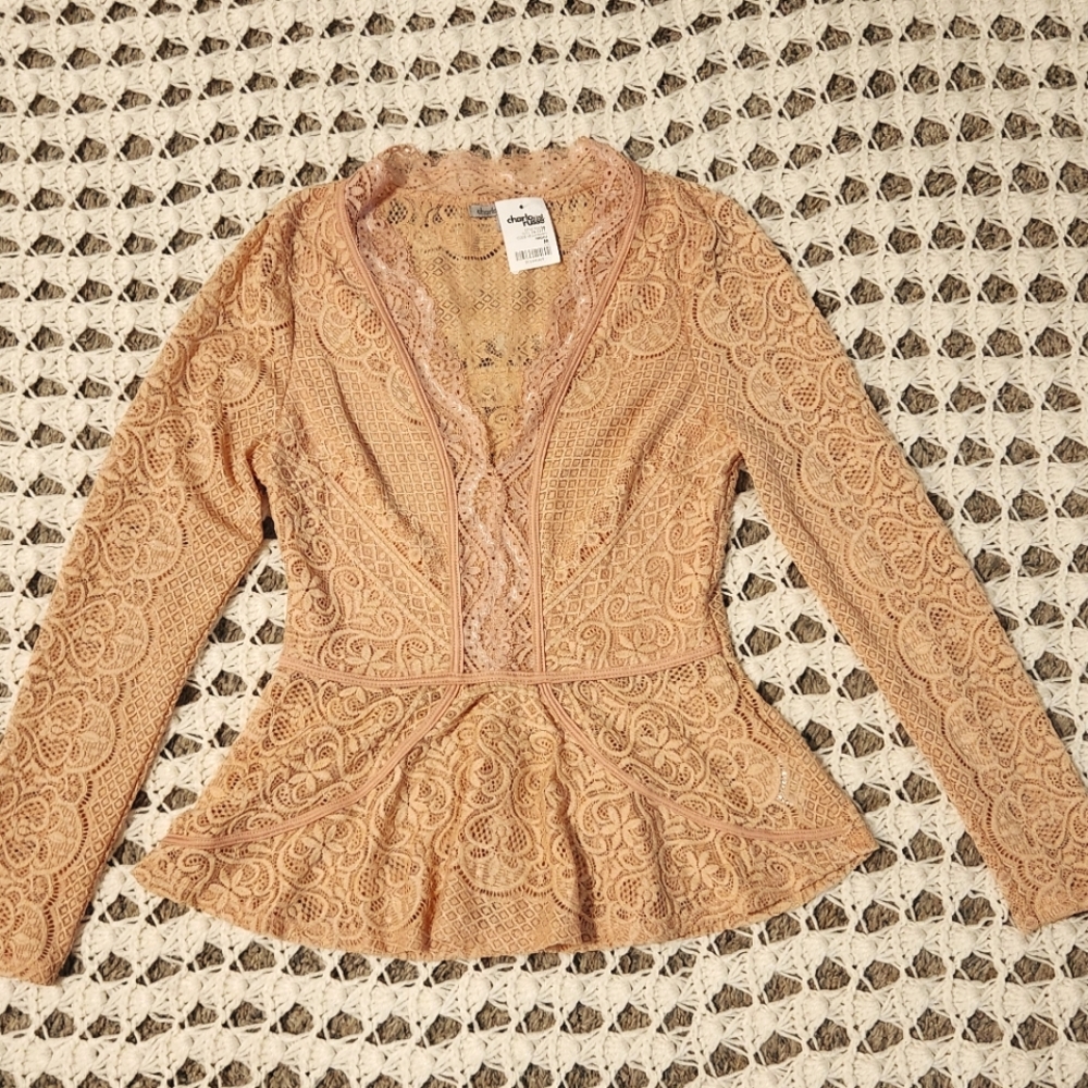 Nwt Charlotte Russe Coquette Lace top